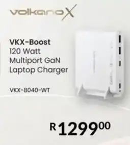 Computer Mania Volkano X Boost 120 Watt Multiport GaN Laptop Charger offer