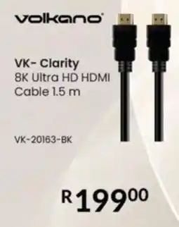 Computer Mania Volkano Clarity 8K Ultra HD HDMI Cable offer