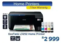 Computer Mania Epson EcoTank L3252 Home Printer offer