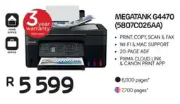 Computer Mania Canon Megatank G4470 Printer offer
