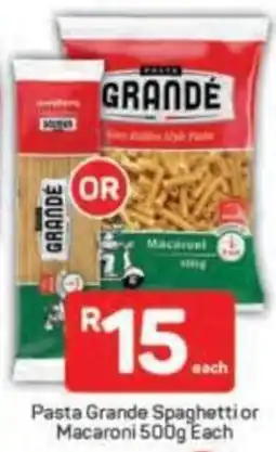 Pick n Pay Pasta Grande Spaghetti or Macaroni offer