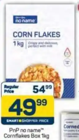 Pick n Pay PnP no name Cornflakes Box offer