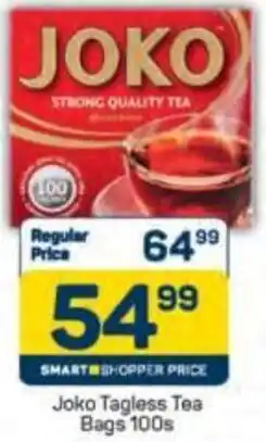 Pick n Pay Joko Tagless Tea Bags offer
