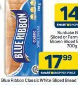 Pick n Pay Blue Ribbon Classic White Sliced Bread offer