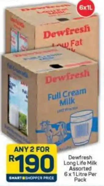 Dewfresh Long Life Milk Assorted