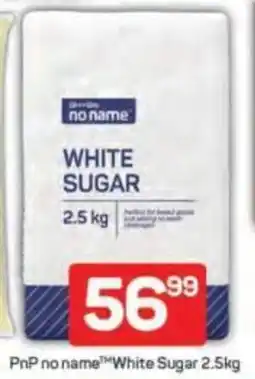 Pick n Pay PnP no name White Sugar offer