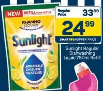 Pick n Pay Sunlight Regular Dishwashing Liquid Refill offer