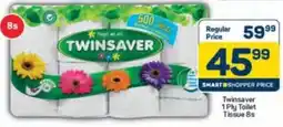 Pick n Pay Twinsaver 1 Ply Toilet Tissue offer