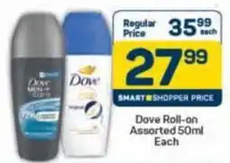 Pick n Pay Dove Roll-on Assorted offer