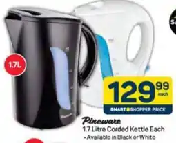 Pick n Pay Pineware Corded Kettle offer