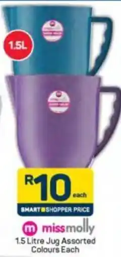 Pick n Pay Miss Molly Jug Assorted Colours offer