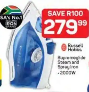 Russell Hobbs Supremeglide Steam and Spray Iron