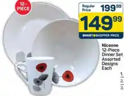 Pick n Pay Niceone Dinner Set Assorted Designs offer