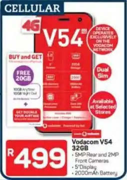 Pick n Pay Vodacom V54 32GB offer