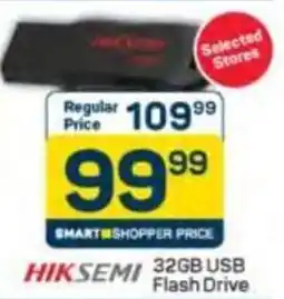 Pick n Pay Hiksemi 32GB USB Flash Drive offer