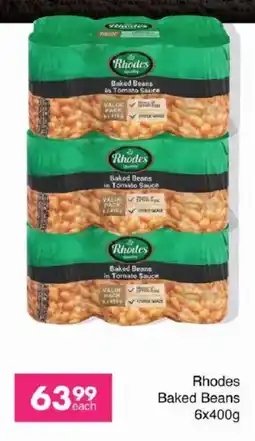 Save Rhodes Baked Beans offer