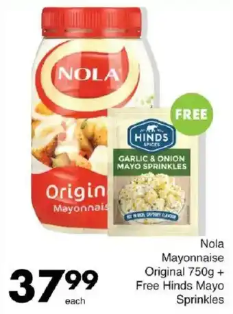 Nola Mayonnaise Original + Free Hinds Mayo Sprinkles