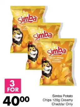 Save Simba Potato Chips Creamy Cheddar offer