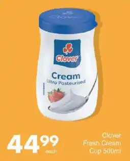 Save Clover Fresh Cream Cup offer