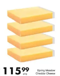 Save Spring Meadow Cheddar Cheese offer