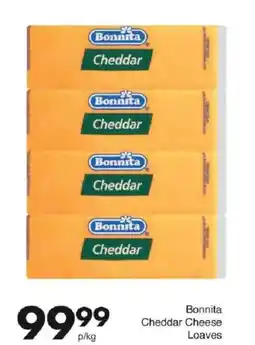 Save Bonnita Cheddar Cheese Loaves offer