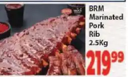 Supa Store BRM Marinated Pork Rib offer