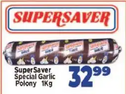 Supa Store SuperSaver Special Garlic Polony 1Kg offer