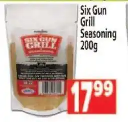 Supa Store Six Gun Grill Seasoning 200g offer