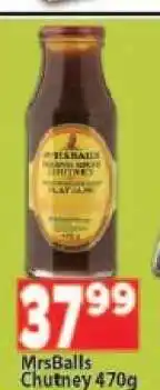 Supa Store MrsBalls Chutney 470g offer