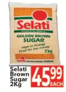 Supa Store Selati Brown Sugar-2Kg offer