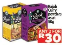 Supa Store Rajah Curry powders assrt 50g offer