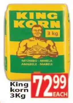 Supa Store King Korn 3Kg offer
