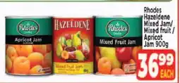 Supa Store Rhodes Hazeldene Mixed Jam/Mixed fruit/Apricot Jam 900g offer