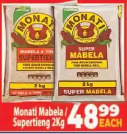 Supa Store Monati Mabela/Supertieng 2Kg offer