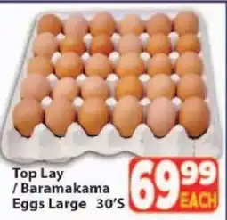 Supa Store Top Lay / Baramakama Eggs Large 30's offer