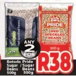 Supa Store Botselo Pride Sugar Beans / Sugar Beans 500g offer