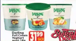 Supa Store Darling Full Cream Yoghurt offer