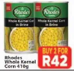 Supa Store Rhodes Whole Kernel Corn 410g offer
