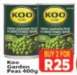 Supa Store Koo Garden Peas 400g offer