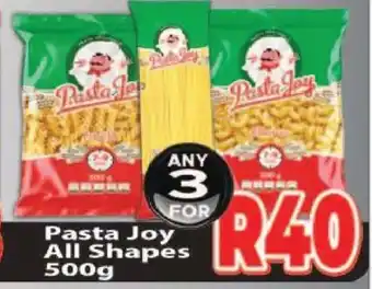 Supa Store Pasta Joy All Shapes 500g offer