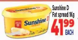 Supa Store Sunshine D Fat spread 1Kg offer