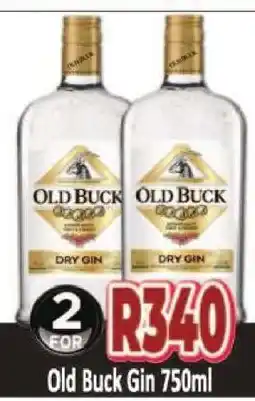 Supa Store Old Buck Gin 750ml offer