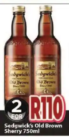 Supa Store Sedgwick's Old Brown Sherry 750ml offer