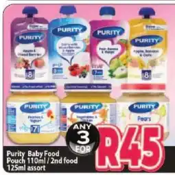 Supa Store Purity Baby Food offer