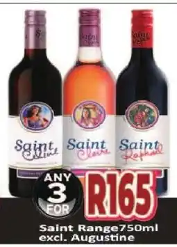 Supa Store Saint Range 750ml excl. Augustine offer