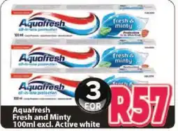 Supa Store Aquafresh Fresh and Minty offer