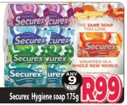 Supa Store SECUREX HYGIENE SOAP 175g offer