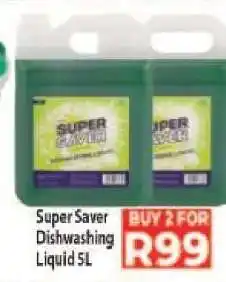 Supa Store Super Saver Dishwashing Liquid 5L offer