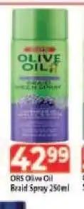 Supa Store ORS Olive Oil Braid Spray 250 ml offer