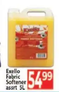 Supa Store Exello Fabric Softener assrt 5L offer